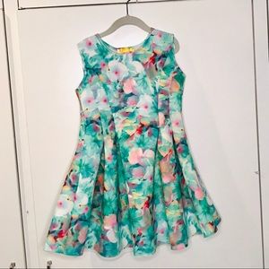 Nordstrom Halabaloo girl’s floral dress.